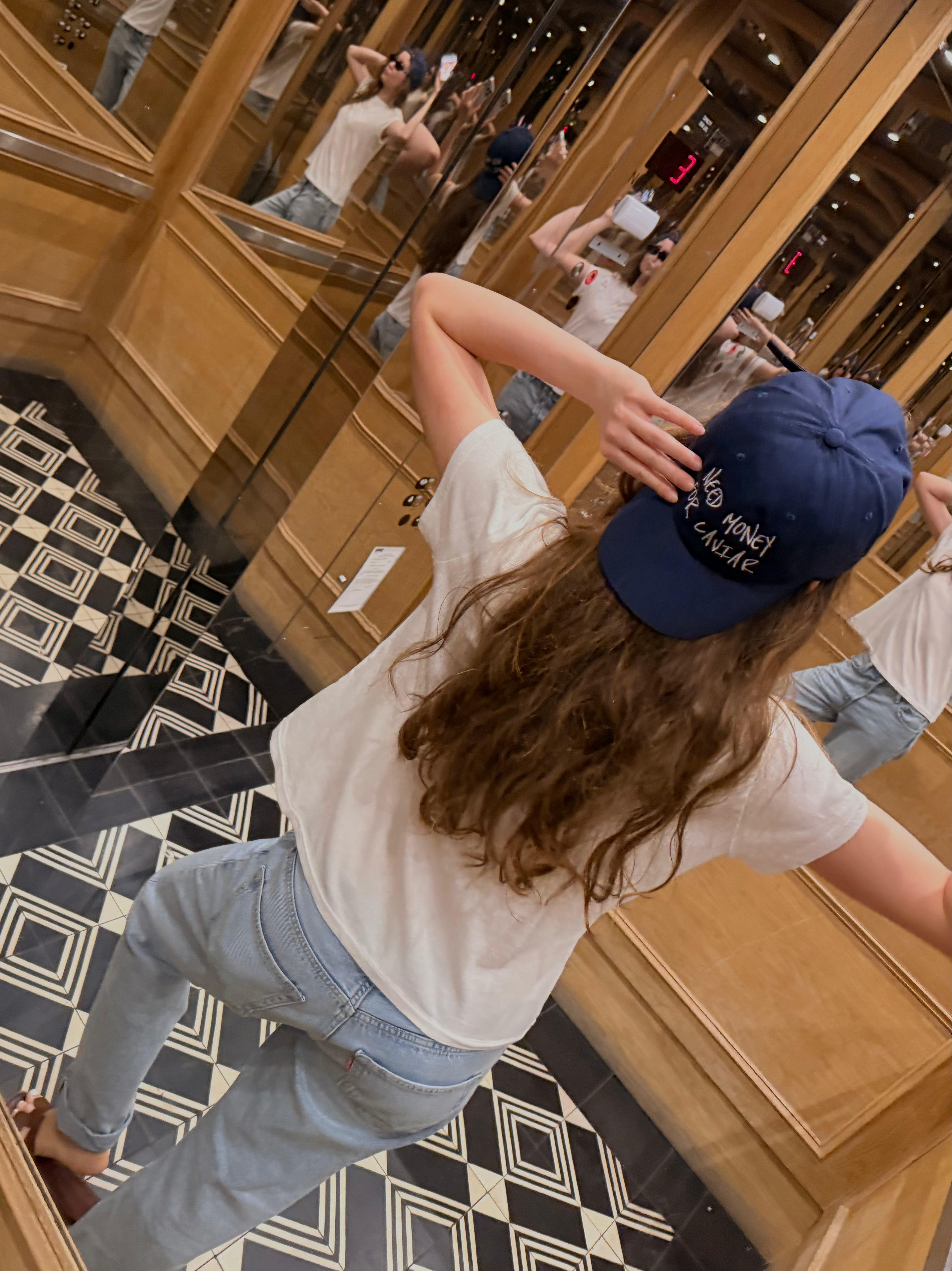 Need Money for Caviar Embroidered Dad Cap